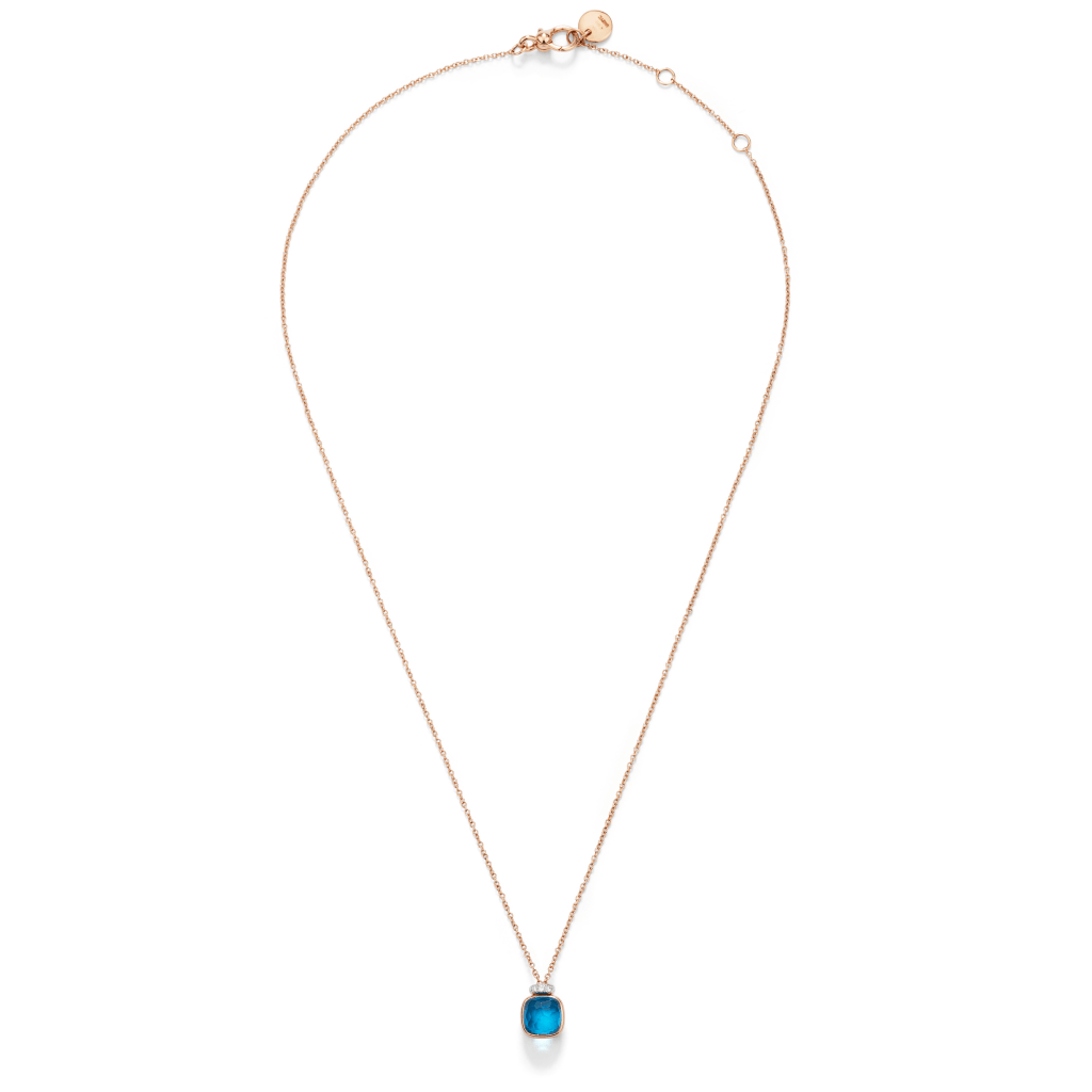 Pomellato Nudo collier roodgoud met diamant - PCC5020 O6WHR DB0TL - #4 Pomellato Nudo collier roodgoud met diamant - PCC5020 O6WHR DB0TL - #4