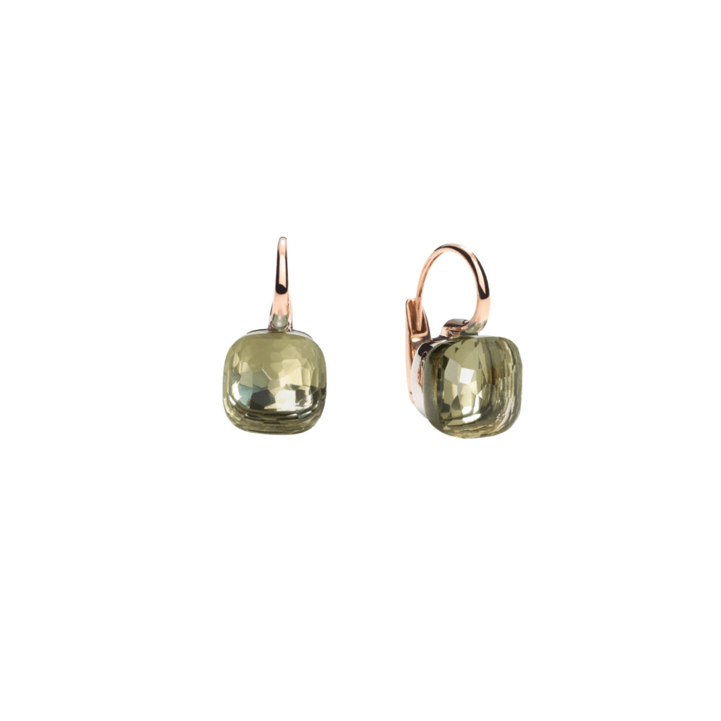 Pomellato Nudo oorsieraad roodgoud met prasioliet - POA1070 O6000 000PA - #1 Pomellato Nudo oorsieraad roodgoud met prasioliet - POA1070 O6000 000PA - #1