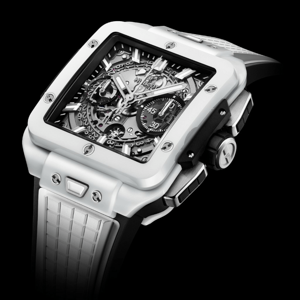 Hublot Square Bang Unico White Ceramic 42mm - 821.HX.0170.RX - #3 Hublot Square Bang Unico White Ceramic 42mm - 821.HX.0170.RX - #3