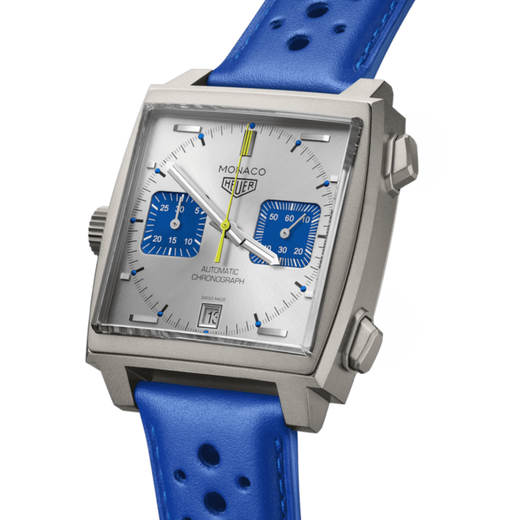 TAG Heuer Monaco Chronograph French Racing Blue 39mm - CAW218C.FC6548 - #2 TAG Heuer Monaco Chronograph French Racing Blue 39mm - CAW218C.FC6548 - #2