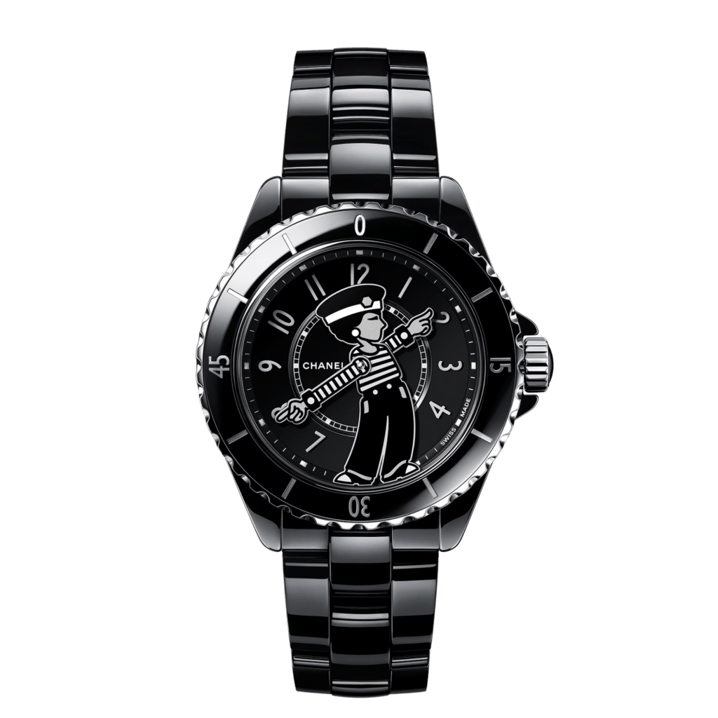 CHANEL J12 Black La Pausa 38mm - H7609 - #1 CHANEL J12 Black La Pausa 38mm - H7609 - #1