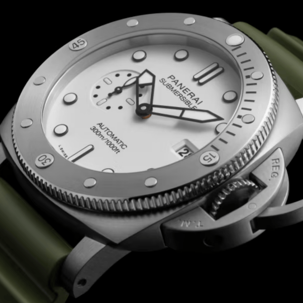Panerai Submersible Quarantaquattro Bianco 44mm - PAM01595 - #4 Panerai Submersible Quarantaquattro Bianco 44mm - PAM01595 - #4