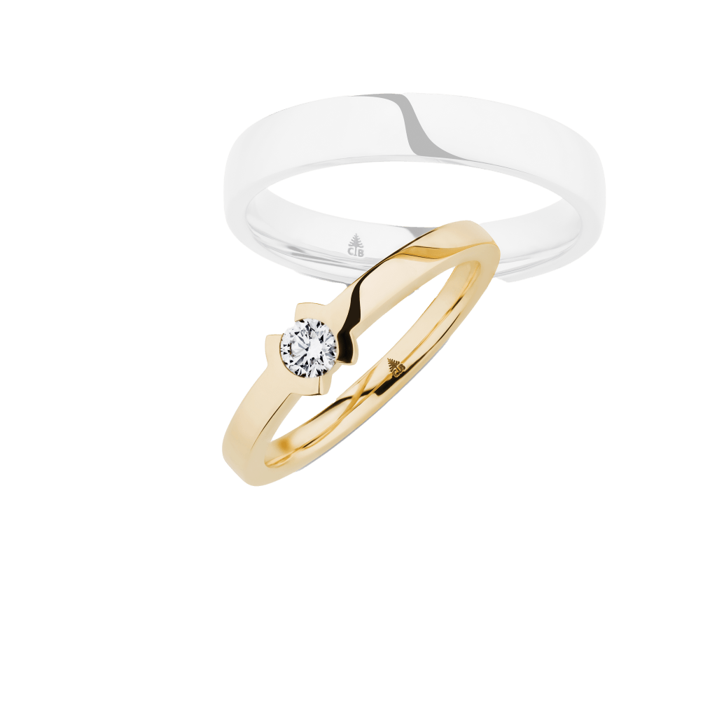 Trouwring Classic Love Collection geelgoud - 241699 - #4 Trouwring Classic Love Collection geelgoud - 241699 - #4