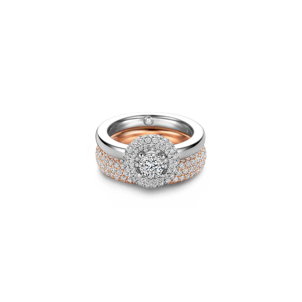 Schaap en Citroen Diamonds ring roodgoud met diamant - #6 Schaap en Citroen Diamonds ring roodgoud met diamant - #6