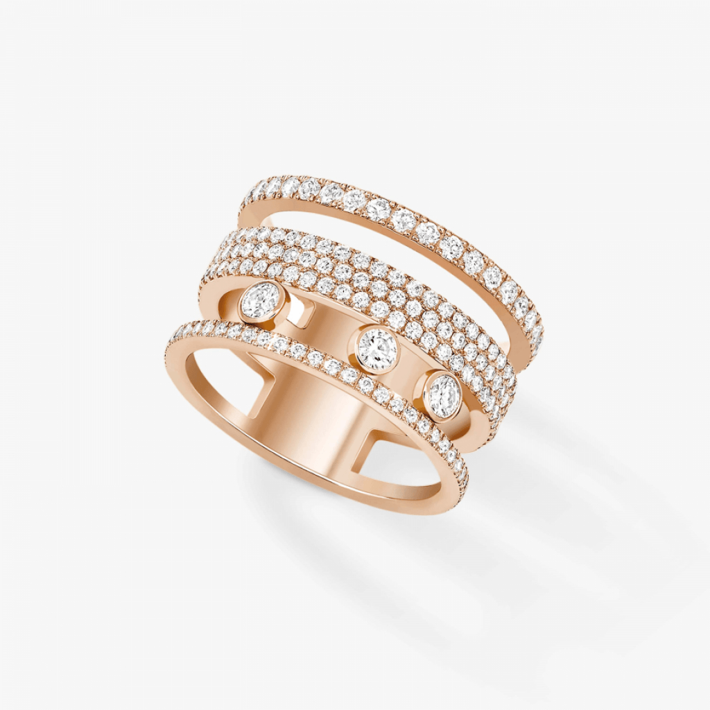 Move Romane Ring - Messika - 7205-PG Move Romane Ring - Messika - 7205-PG