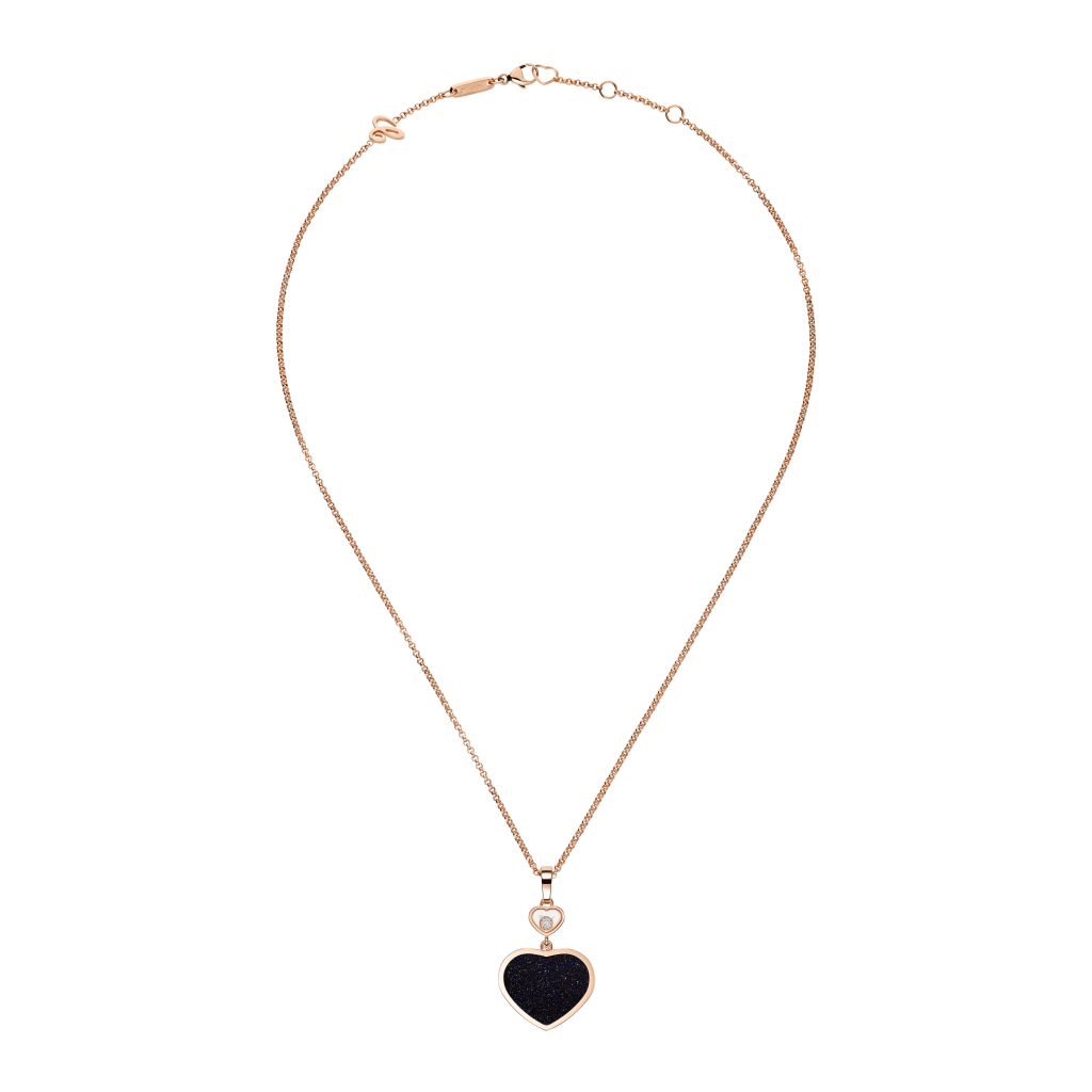 Chopard Happy Diamonds Happy Hearts collier roodgoud met diamant - 797482-5510 - #3 Chopard Happy Diamonds Happy Hearts collier roodgoud met diamant - 797482-5510 - #3