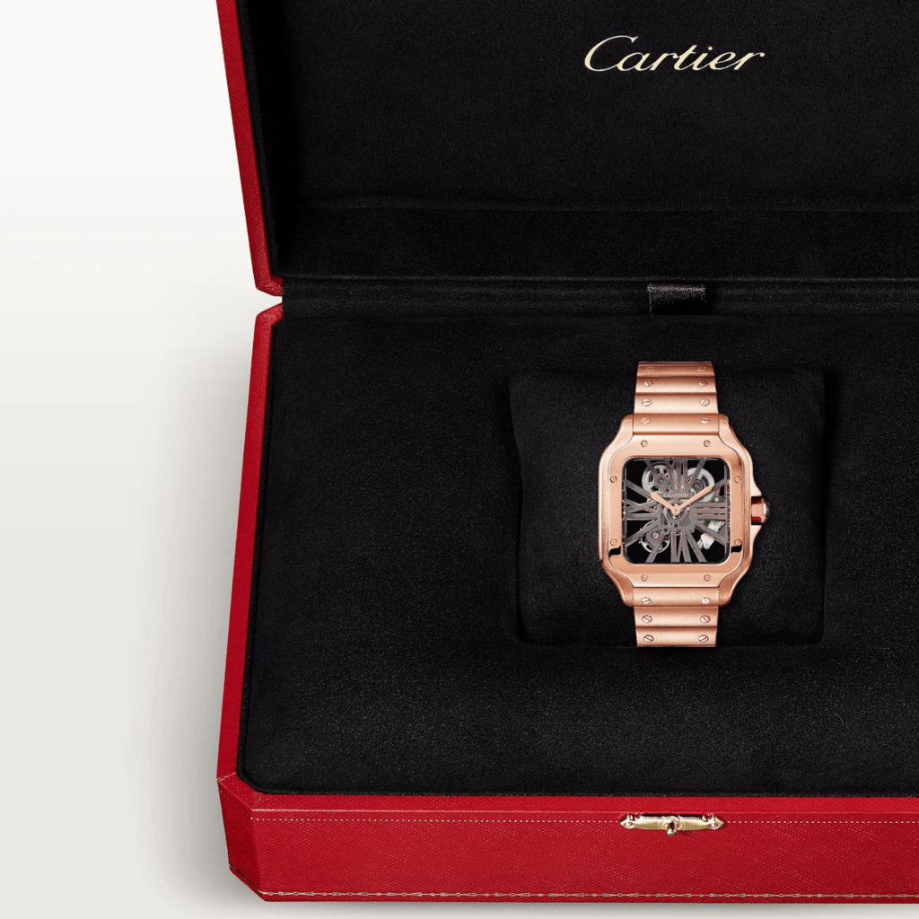 Cartier Santos De Cartier Skeleton - WHSA0016 - #11 Cartier Santos De Cartier Skeleton - WHSA0016 - #11