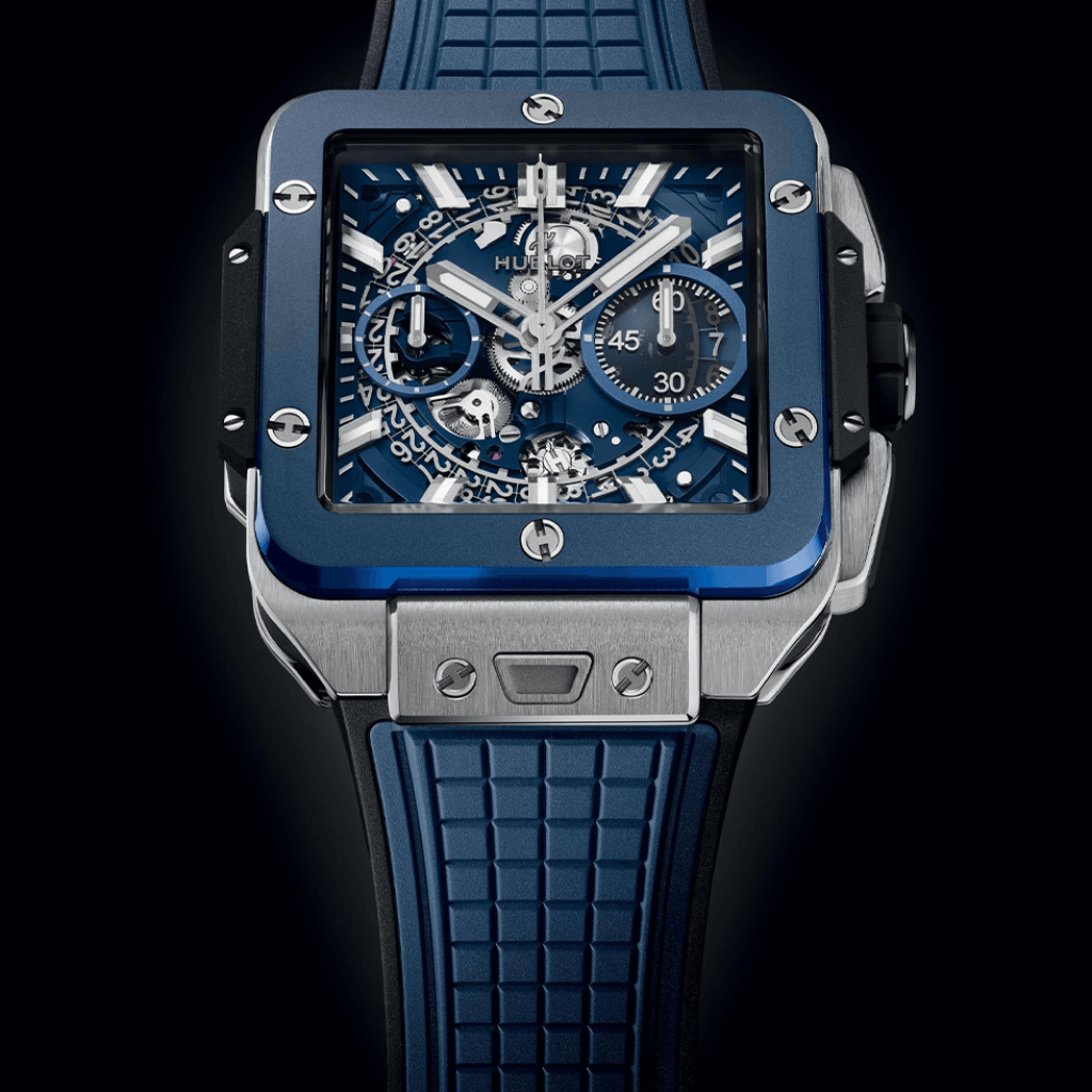 Hublot Square Bang Unico Titanium Blue Ceramic 42mm - 821.NL.5170.RX - #3 Hublot Square Bang Unico Titanium Blue Ceramic 42mm - 821.NL.5170.RX - #3