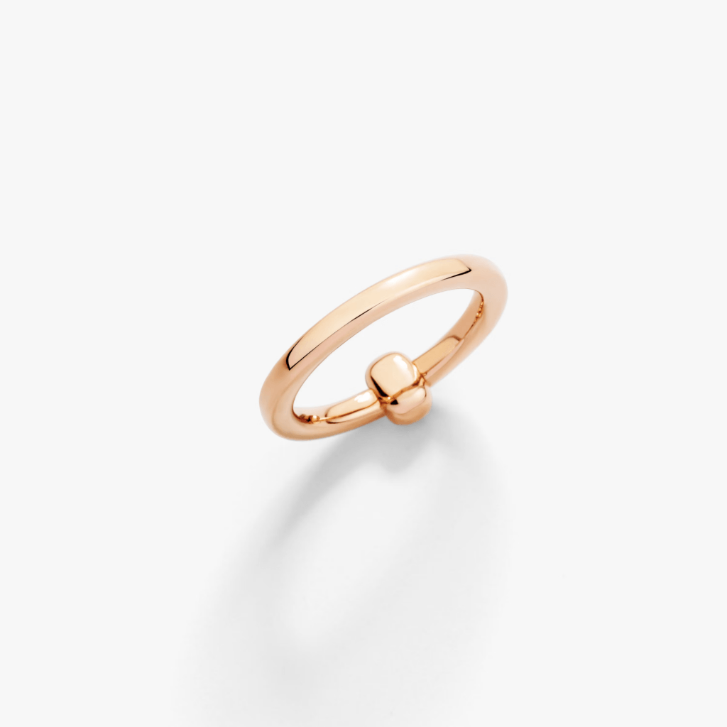 Pomellato Pomellato Together ring roodgoud met diamant - PAC5013 O7000 DB000 - #4 Pomellato Pomellato Together ring roodgoud met diamant - PAC5013 O7000 DB000 - #4