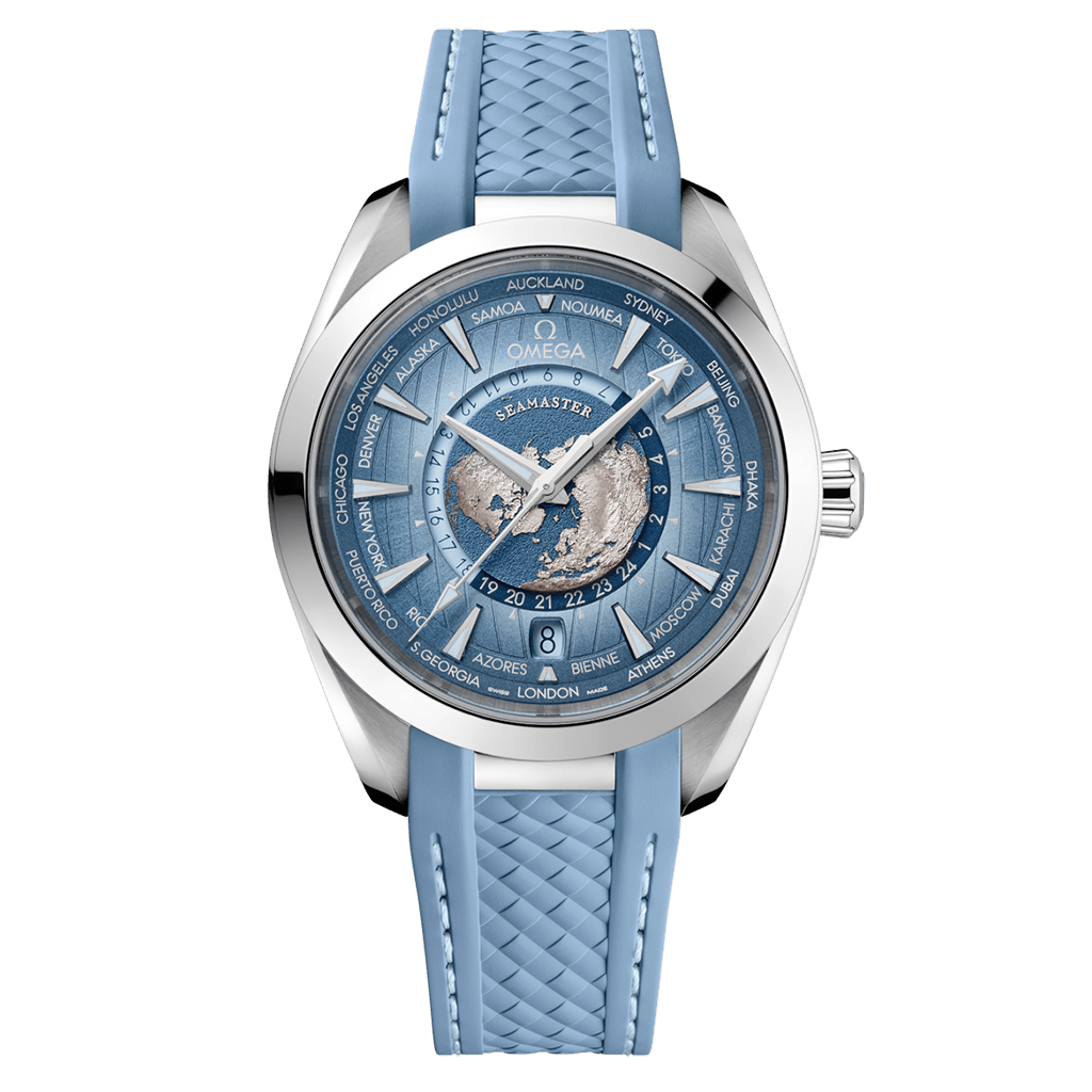 OMEGA Seamaster Aqua Terra 150m GMT Worldtimer 43mm - 220.12.43.22.03.002 - #5 OMEGA Seamaster Aqua Terra 150m GMT Worldtimer 43mm - 220.12.43.22.03.002 - #5