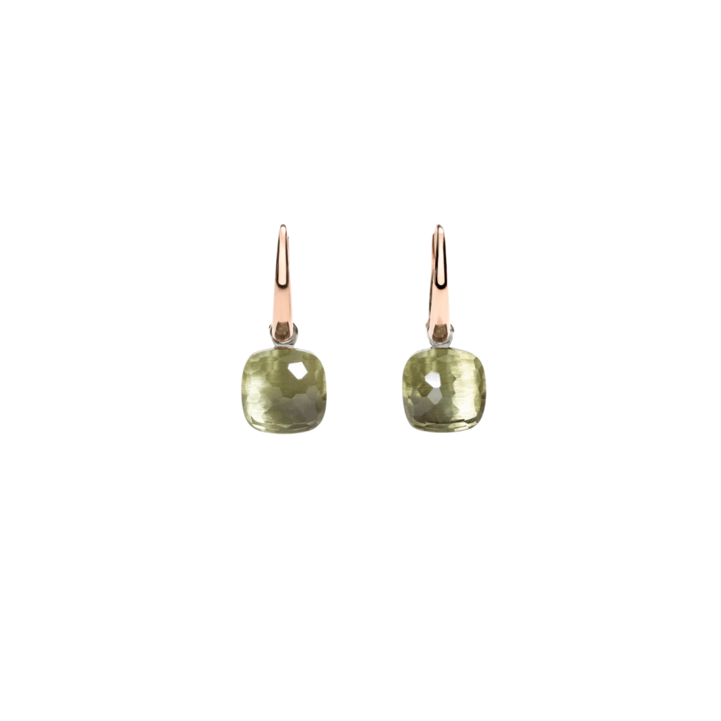 Pomellato Nudo Petit oorsieraad roodgoud met prasioliet - POB2010 O6000 000PA - #1 Pomellato Nudo Petit oorsieraad roodgoud met prasioliet - POB2010 O6000 000PA - #1