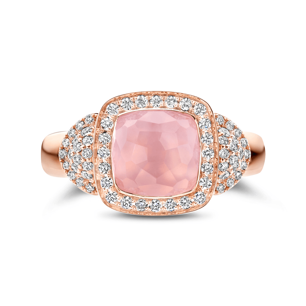 Tirisi Jewelry Milano Tre ring roodgoud - TR9819PQP - #2 Tirisi Jewelry Milano Tre ring roodgoud - TR9819PQP - #2