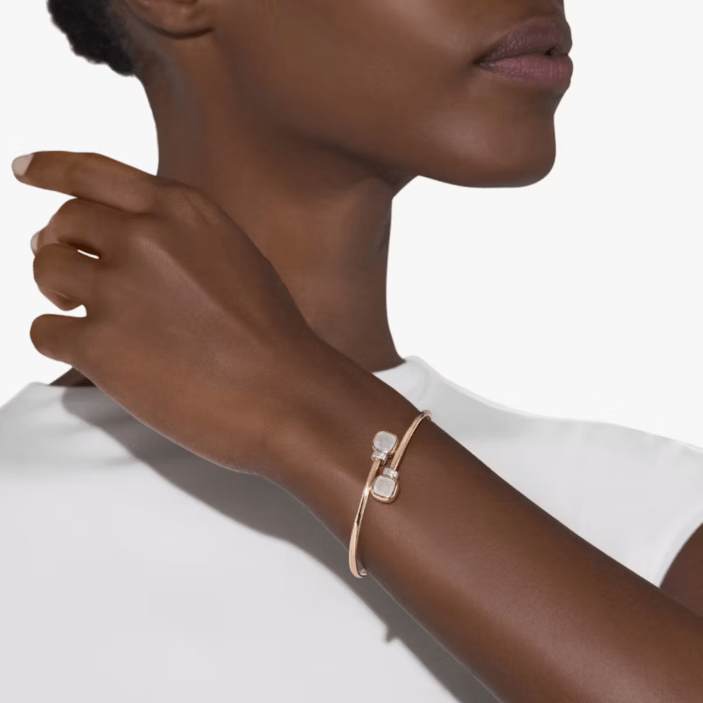 Pomellato Nudo Mini armband roodgoud met diamant - PBC5020 O6WHR DBQLT - #2 Pomellato Nudo Mini armband roodgoud met diamant - PBC5020 O6WHR DBQLT - #2