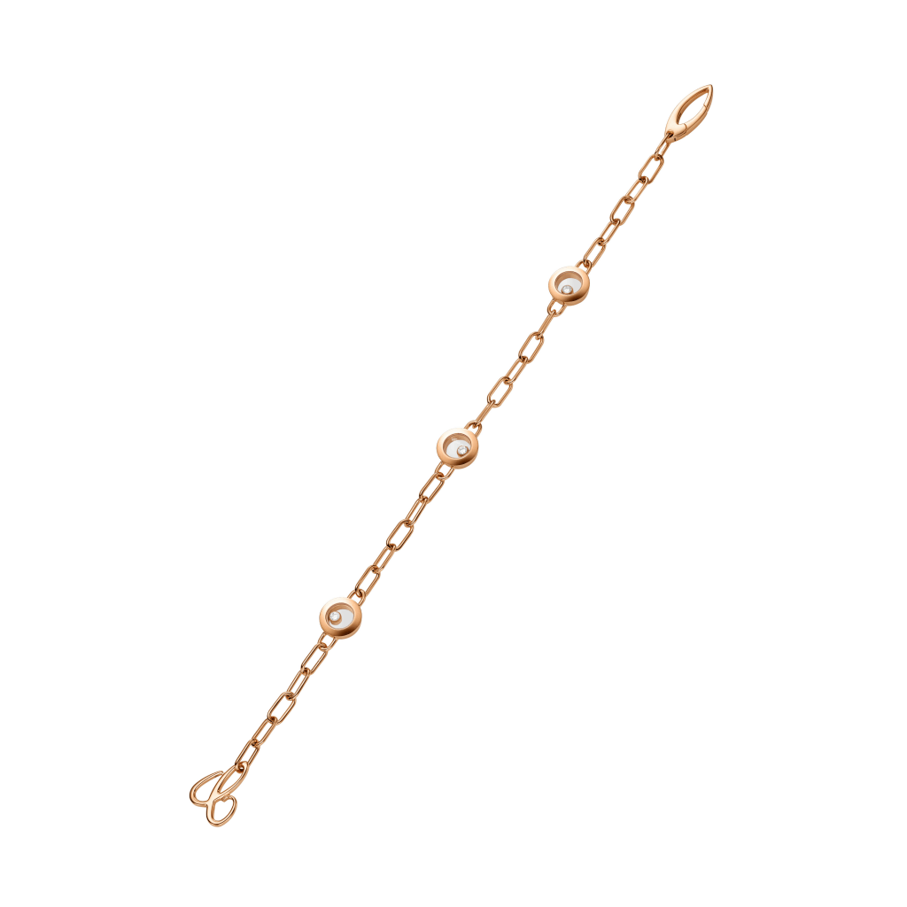 Chopard Happy Diamonds Happy Hearts armband roodgoud met diamant - 85A117-5010 - #2 Chopard Happy Diamonds Happy Hearts armband roodgoud met diamant - 85A117-5010 - #2