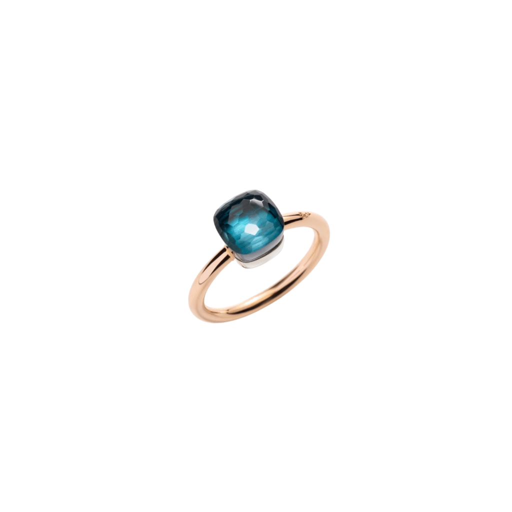 Pomellato Nudo Petit ring roodgoud met london topaas - PAB4030 O6000 000TL - #2 Pomellato Nudo Petit ring roodgoud met london topaas - PAB4030 O6000 000TL - #2