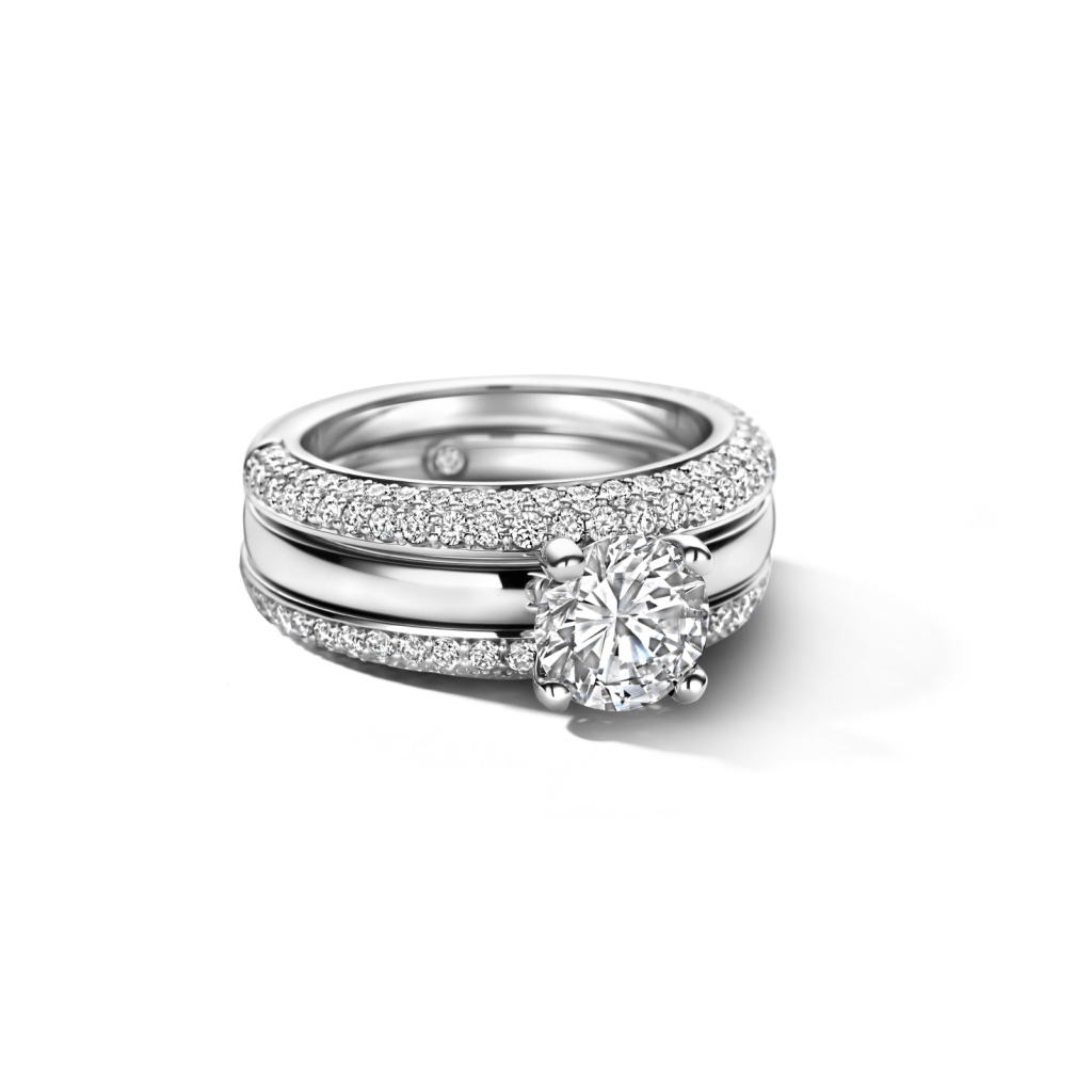 Schaap en Citroen Diamonds ring witgoud met diamant - #12 Schaap en Citroen Diamonds ring witgoud met diamant - #12