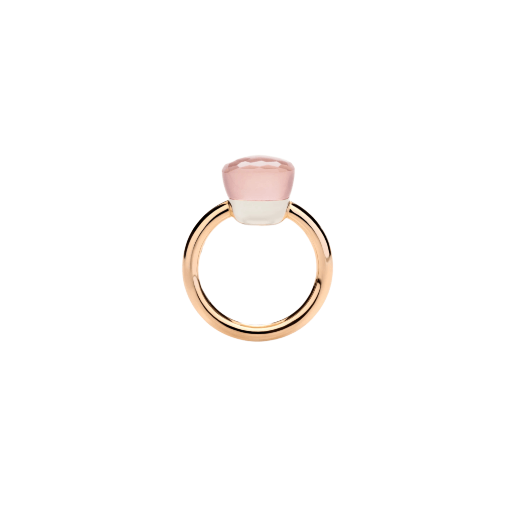 Pomellato Nudo ring roodgoud met kwarts - PAA1100 O6000 000QR - #2 Pomellato Nudo ring roodgoud met kwarts - PAA1100 O6000 000QR - #2