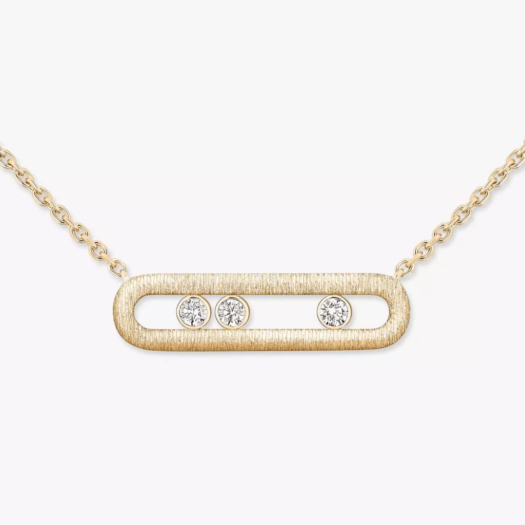 Messika Move Classic Cisele collier geelgoud met diamant - 14667-YG - #2 Messika Move Classic Cisele collier geelgoud met diamant - 14667-YG - #2
