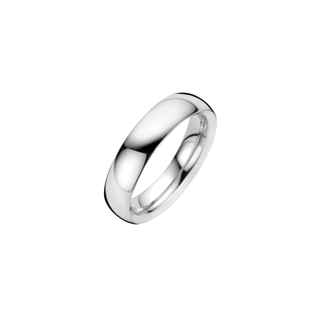 Trouwring Classic Love Collection witgoud - 28050 - #1 Trouwring Classic Love Collection witgoud - 28050 - #1