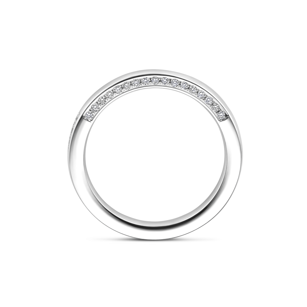 Trouwring Classic Love Collection witgoud - 247079 - #2