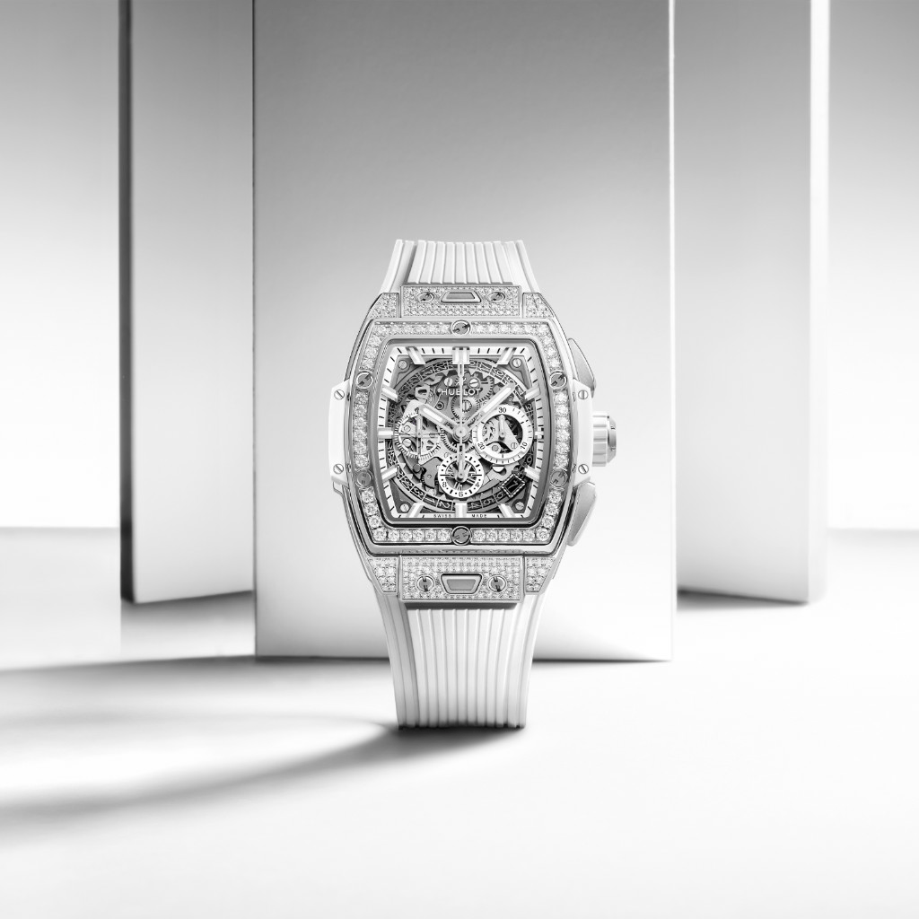 Hublot Spirit Of Big Bang Titanium White Pavé 42mm - 642.NE.2010.RW.1604 - #4 Hublot Spirit Of Big Bang Titanium White Pavé 42mm - 642.NE.2010.RW.1604 - #4