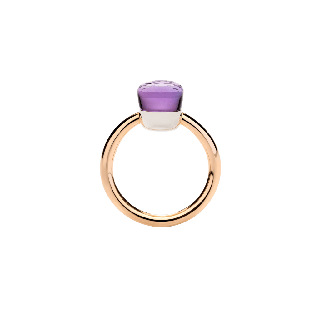 Pomellato Nudo Petit ring roodgoud met amethist - PAB4030 O6000 000OI - #3 Pomellato Nudo Petit ring roodgoud met amethist - PAB4030 O6000 000OI - #3