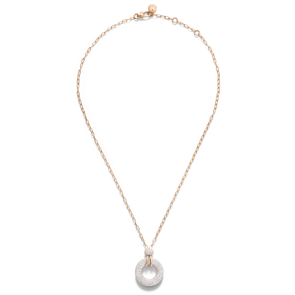 Pomellato Iconica collier roodgoud met diamant - PCC4042 O7WHR DB000 - #2 Pomellato Iconica collier roodgoud met diamant - PCC4042 O7WHR DB000 - #2