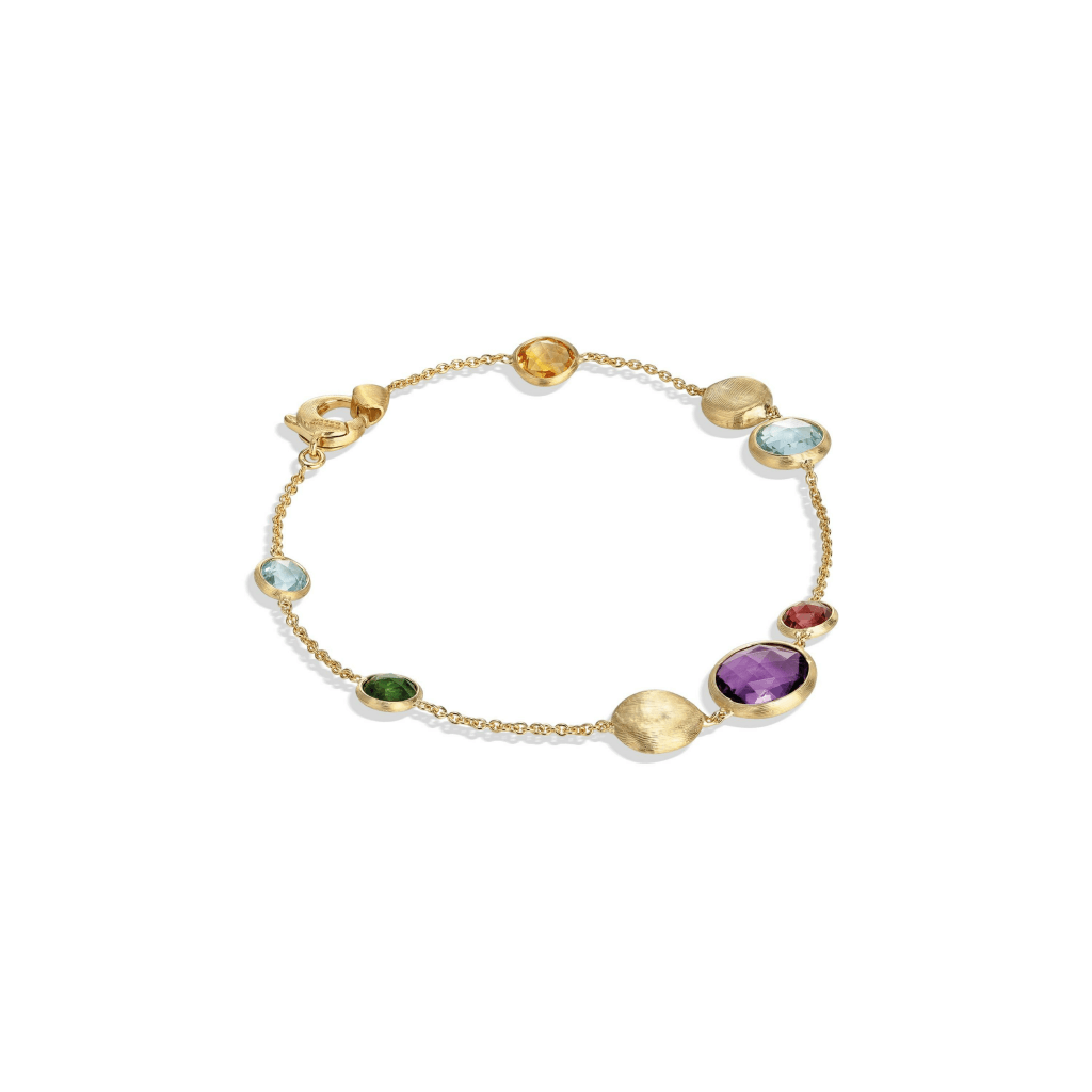 Marco Bicego Jaipur armband geelgoud met diversen kleurstenen - BB1485-MIX01 - #2 Marco Bicego Jaipur armband geelgoud met diversen kleurstenen - BB1485-MIX01 - #2