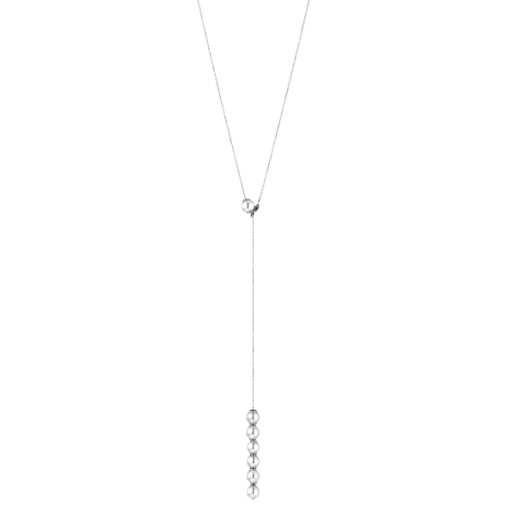 Yana Nesper Transformers collier witgoud met parel - TR7 - #2