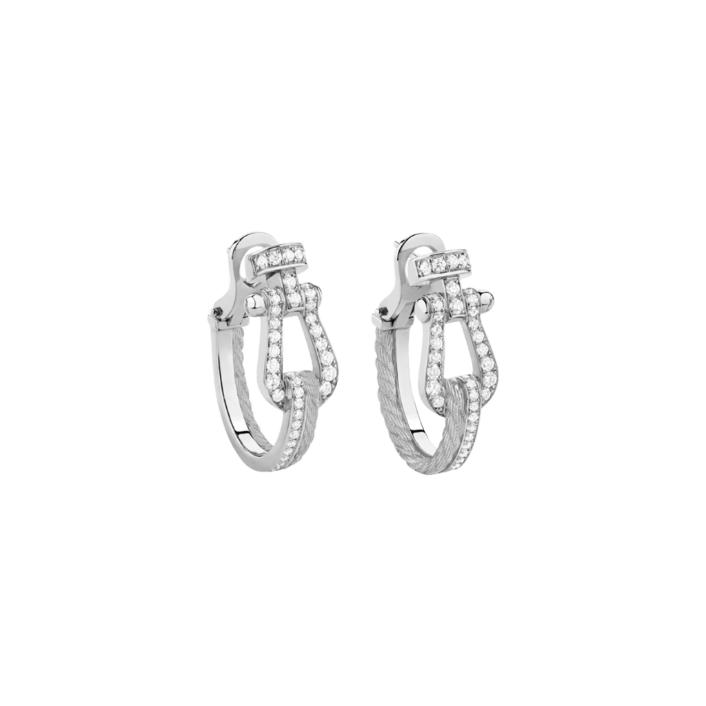 Fred Force 10 Rise oorsieraad witgoud met diamant - 8B0353-000 - #1 Fred Force 10 Rise oorsieraad witgoud met diamant - 8B0353-000 - #1