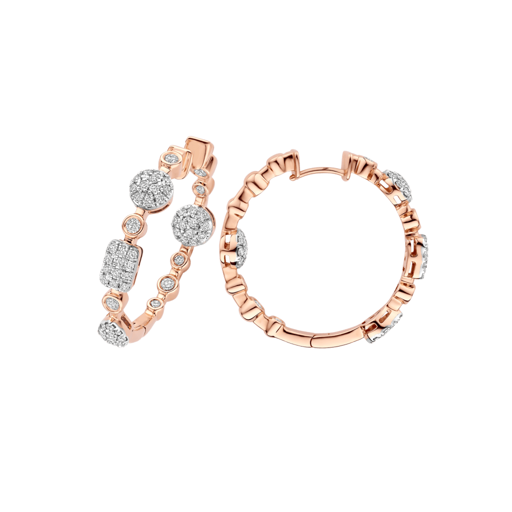 Tirisi Jewelry Venice Exclusive oorsieraad roodgoud - TE9341D(2P) - #2 Tirisi Jewelry Venice Exclusive oorsieraad roodgoud - TE9341D(2P) - #2
