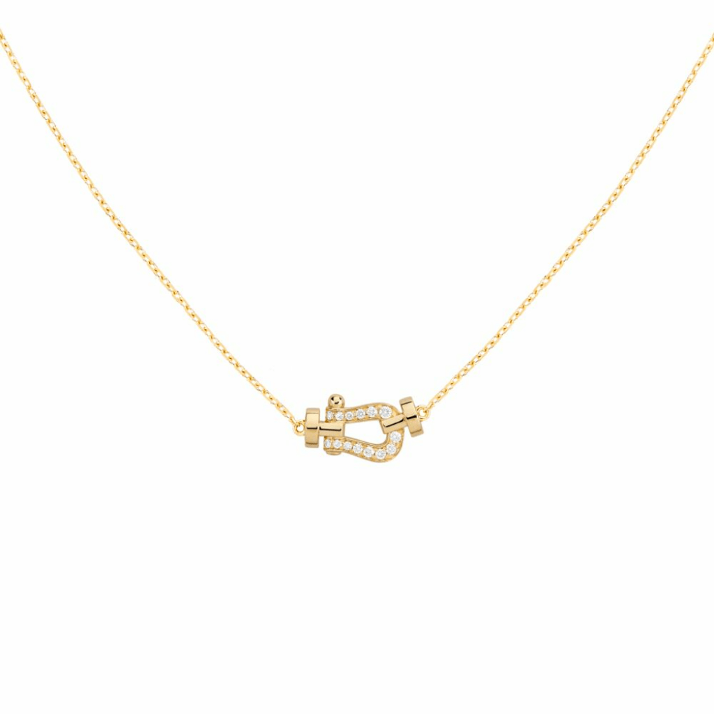Fred Force 10 collier geelgoud met diamant - 7B0279-000 - #1 Fred Force 10 collier geelgoud met diamant - 7B0279-000 - #1