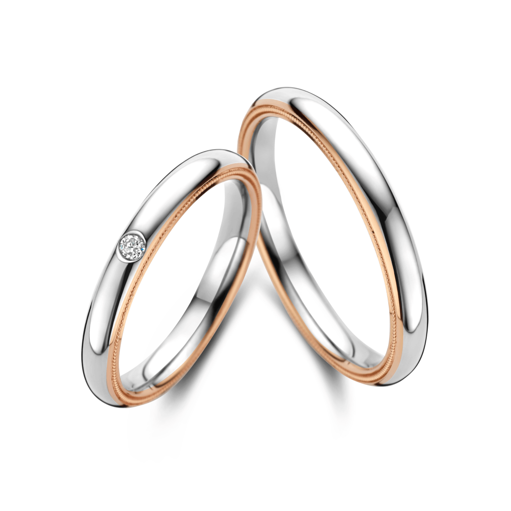 Trouwring Classic Love Collection roodgoud - 274368 - #2 Trouwring Classic Love Collection roodgoud - 274368 - #2