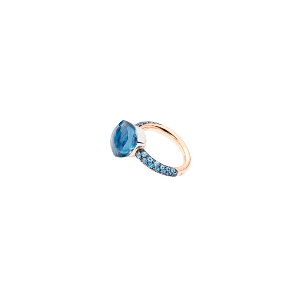 Pomellato Nudo Deep Blue ring roodgoud met london topaas - PAB9040 O6000 TTBTL - #5 Pomellato Nudo Deep Blue ring roodgoud met london topaas - PAB9040 O6000 TTBTL - #5