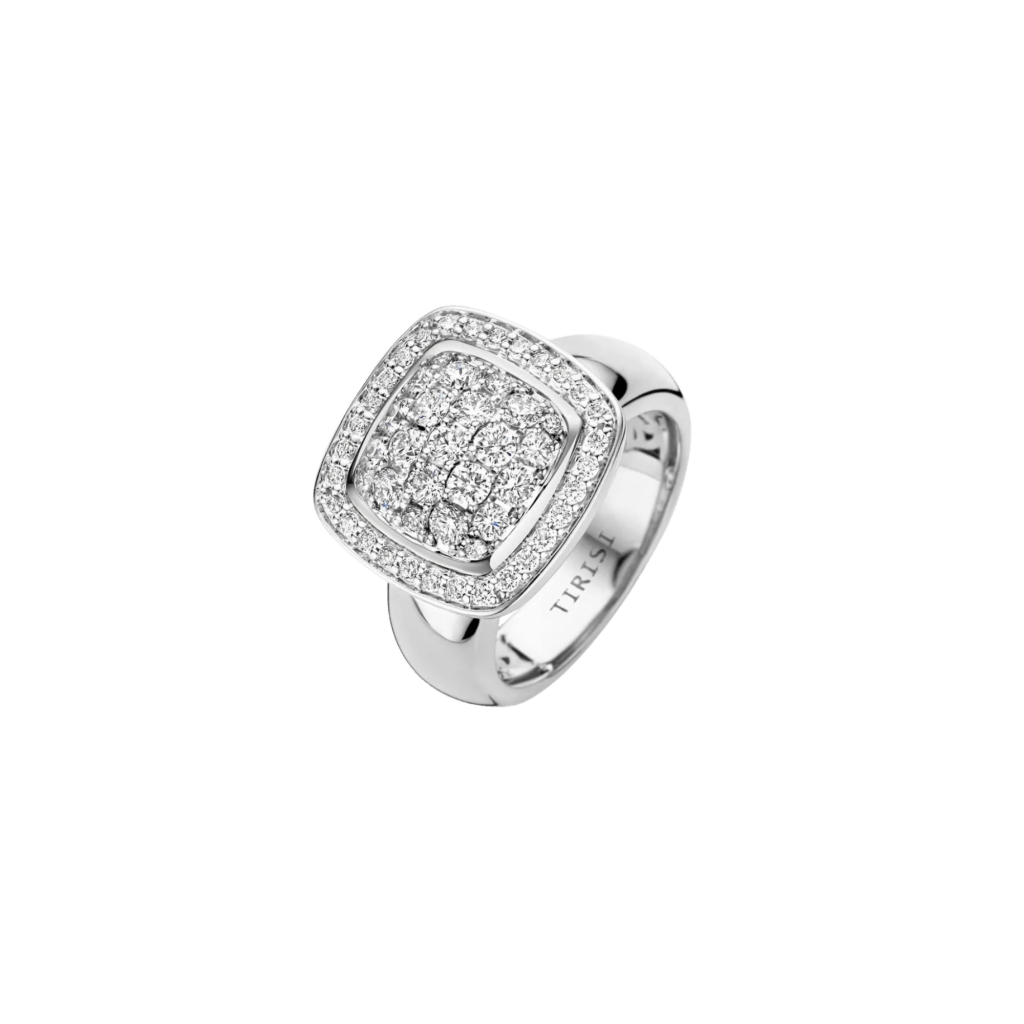 Tirisi Jewelry Milano Exclusive ring witgoud met diamant - TR9768DW - #1 Tirisi Jewelry Milano Exclusive ring witgoud met diamant - TR9768DW - #1