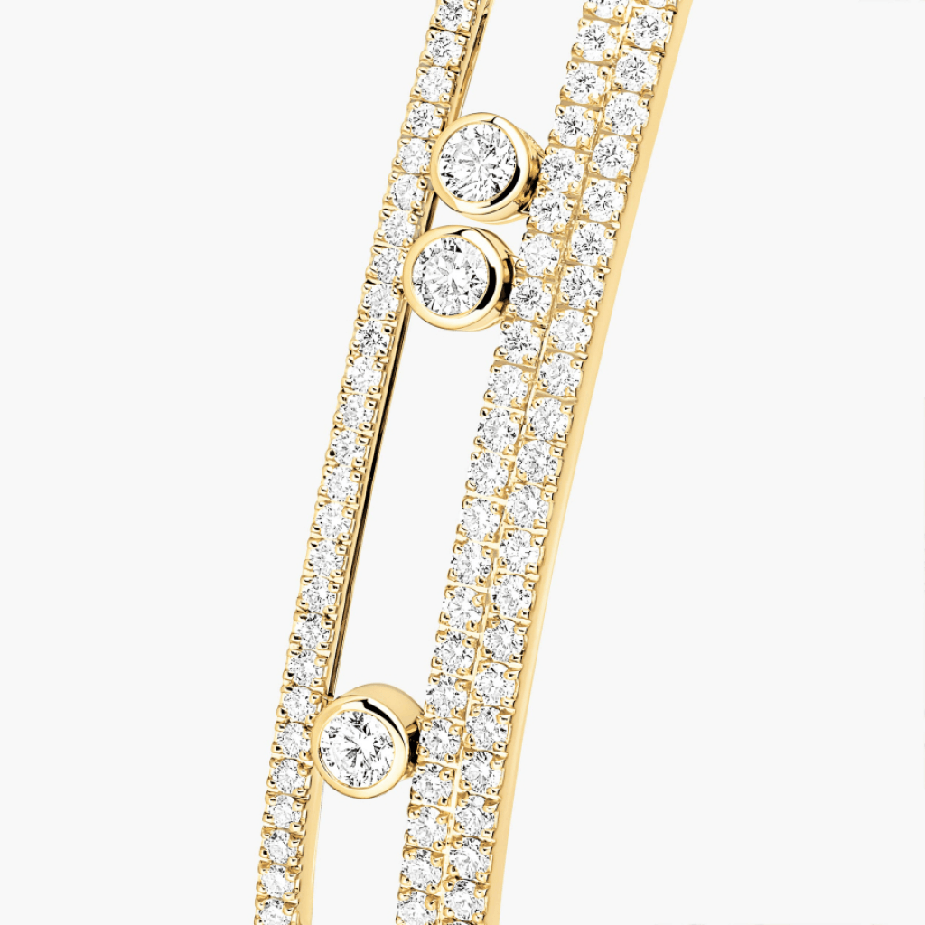 Messika Move Romane armband geelgoud met diamant - 13914-YG - #4 Messika Move Romane armband geelgoud met diamant - 13914-YG - #4