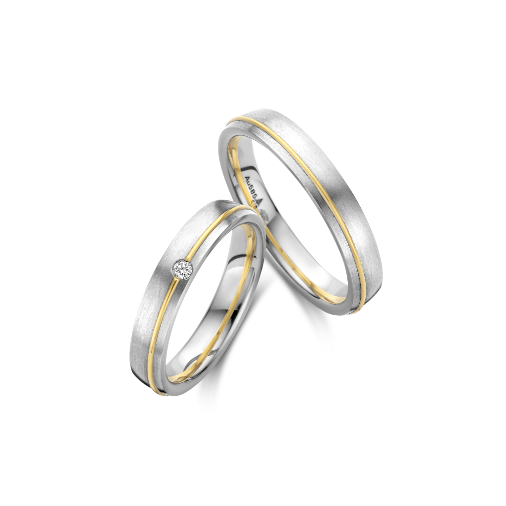 Trouwring Classic Love Collection geelgoud - 241270 - #4
