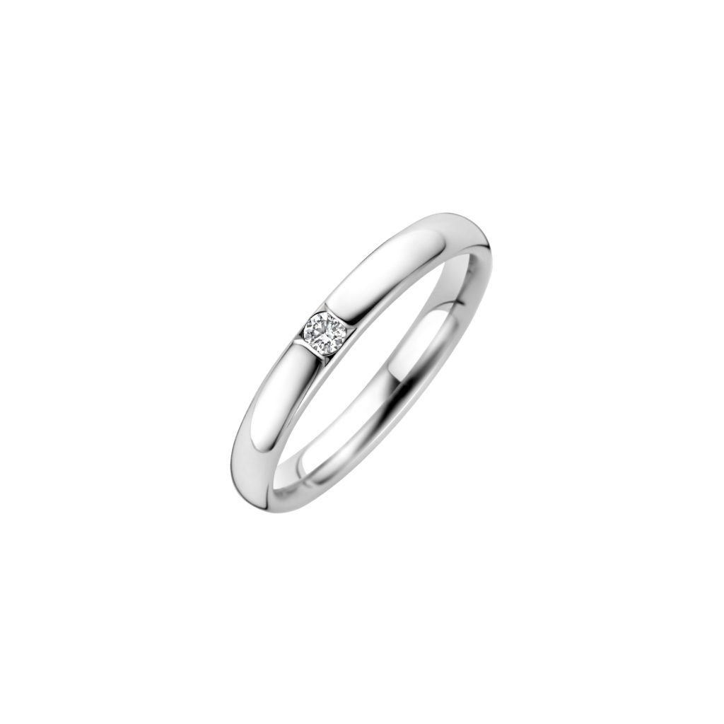 Trouwring Classic Love Collection witgoud - 240665 - #1