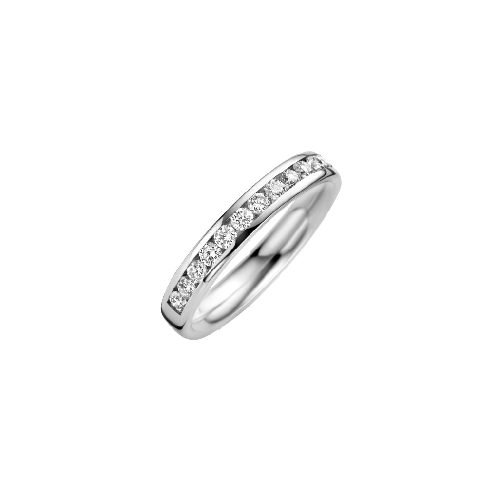Trouwring Classic Love Collection witgoud - 246775 - #1