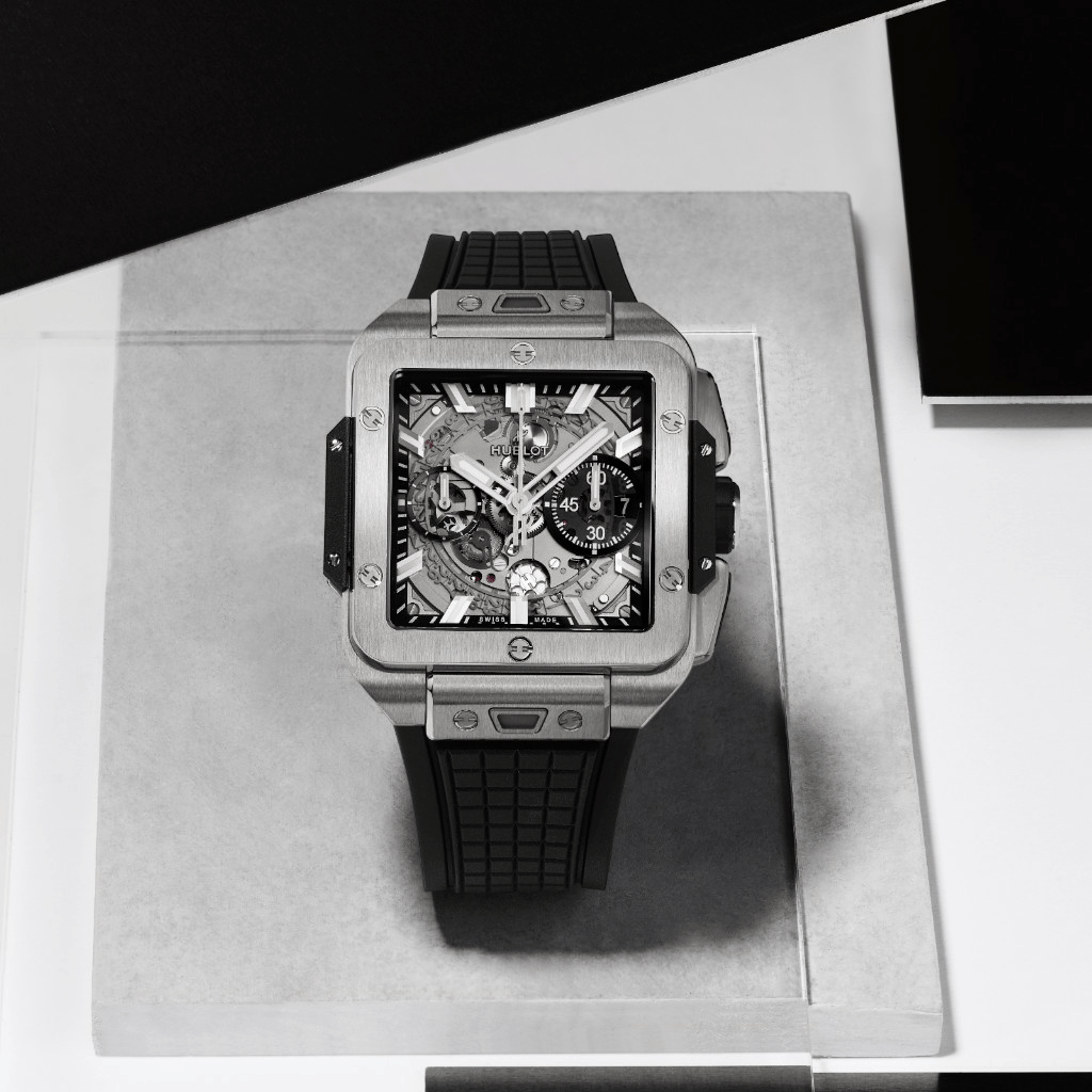 Hublot Square Bang Unico Titanium 42mm - 821.NX.0170.RX - #15 Hublot Square Bang Unico Titanium 42mm - 821.NX.0170.RX - #15