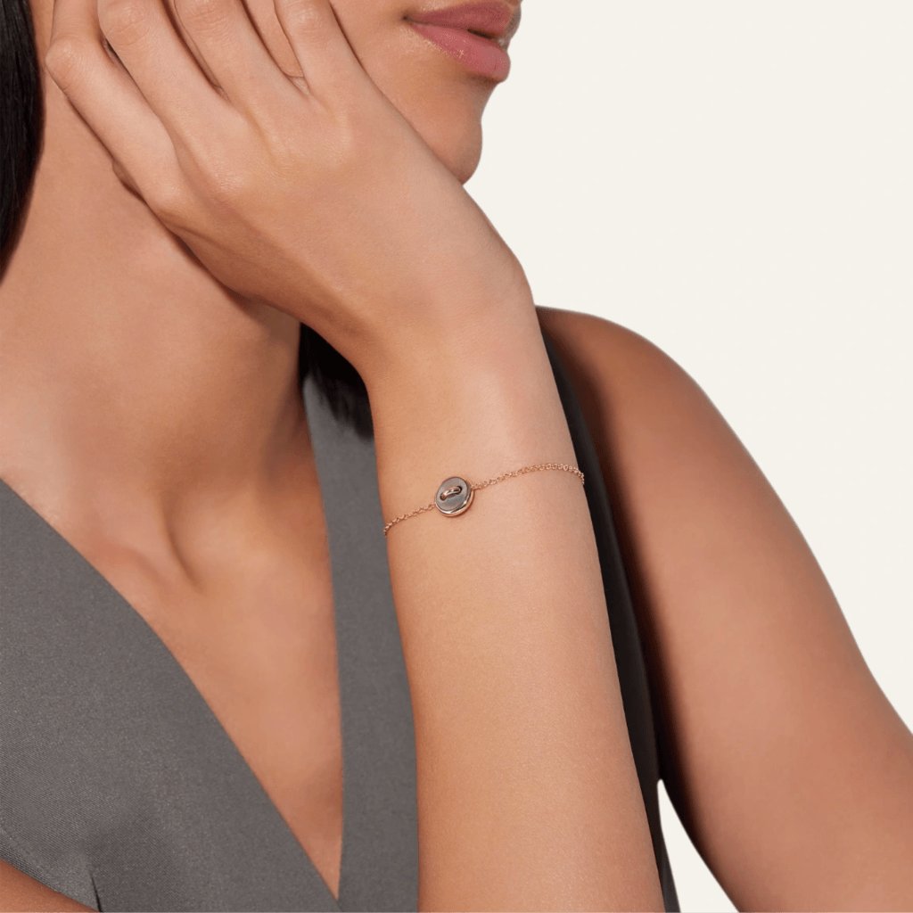 Pomellato Pom Pom Dot armband roodgoud met diamant - PBC4030 O7WHR DB0MP - #5 Pomellato Pom Pom Dot armband roodgoud met diamant - PBC4030 O7WHR DB0MP - #5