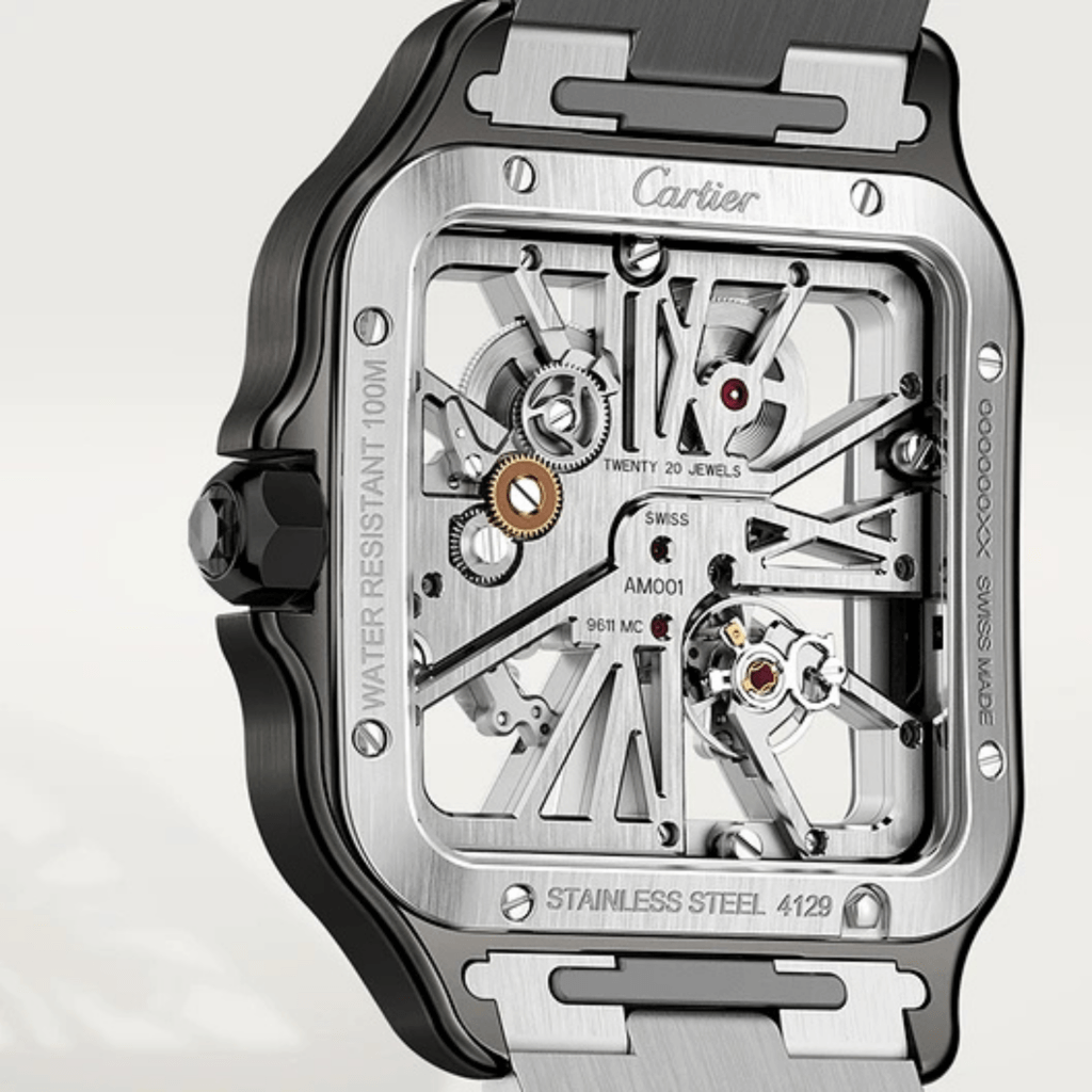 Cartier Santos De Cartier Skeleton - WHSA0027 - #2 Cartier Santos De Cartier Skeleton - WHSA0027 - #2