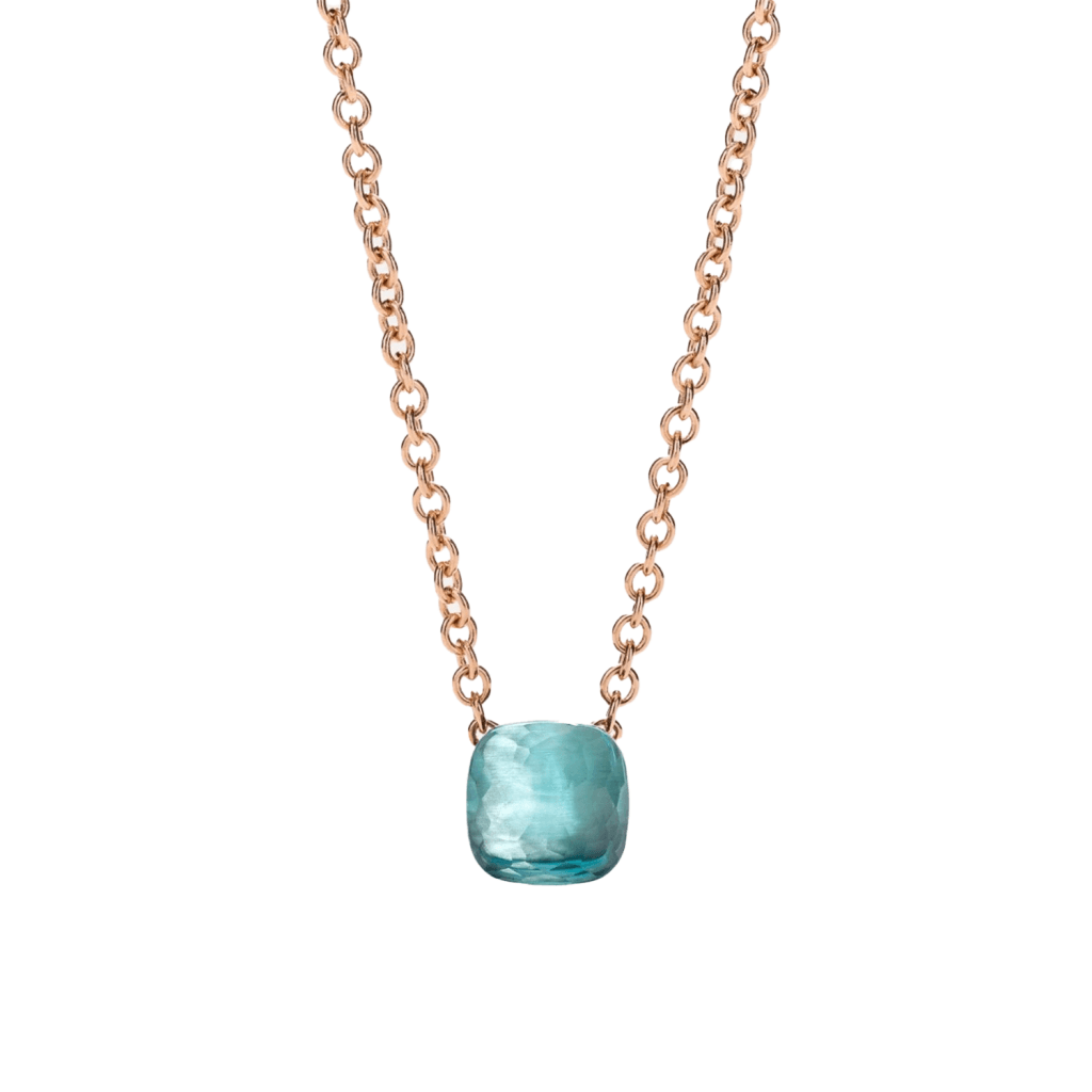 Pomellato Nudo collier roodgoud met topaas - PCB6010 O6000 000OY - #4 Pomellato Nudo collier roodgoud met topaas - PCB6010 O6000 000OY - #4