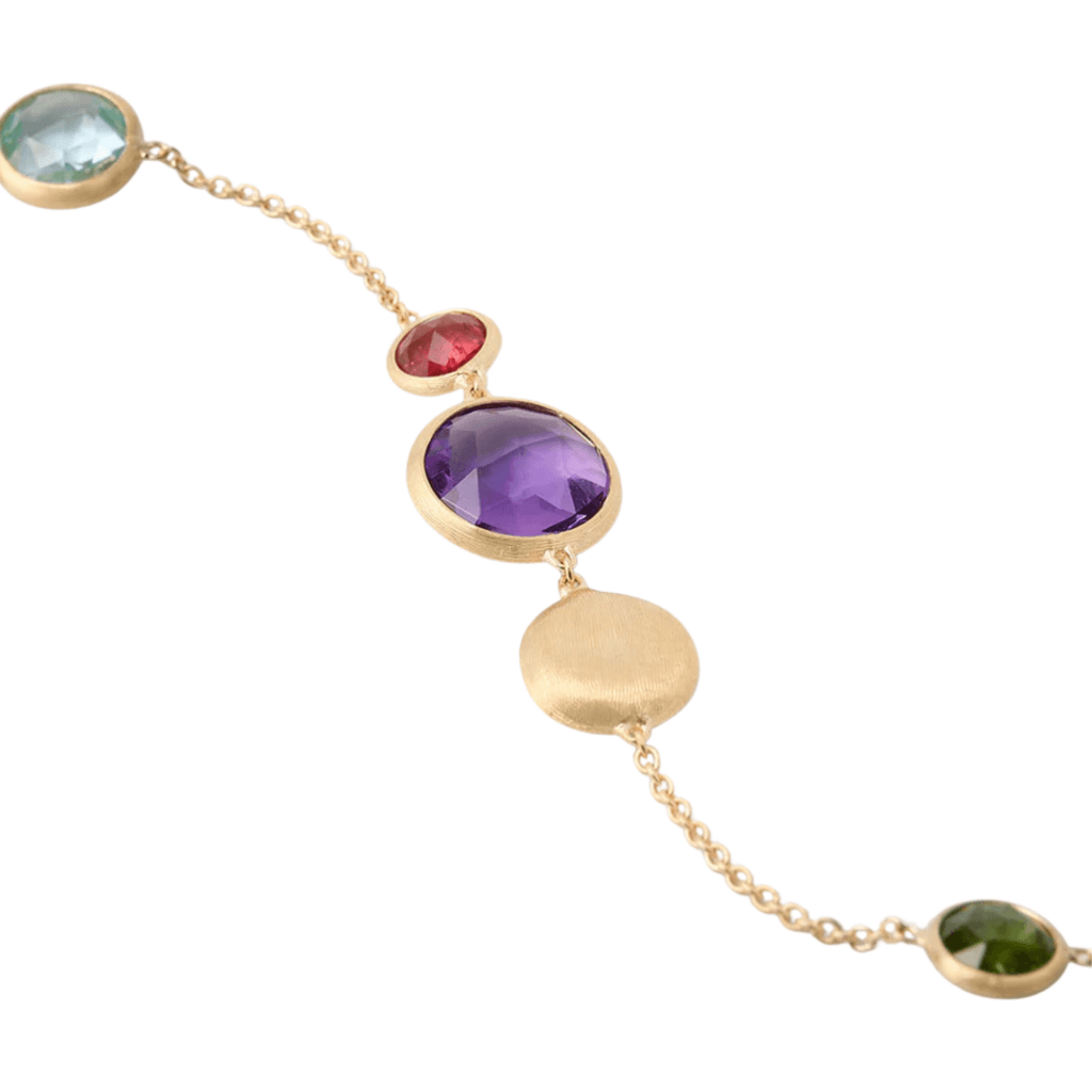 Marco Bicego Jaipur armband geelgoud met diversen kleurstenen - BB1485-MIX01 - #4 Marco Bicego Jaipur armband geelgoud met diversen kleurstenen - BB1485-MIX01 - #4