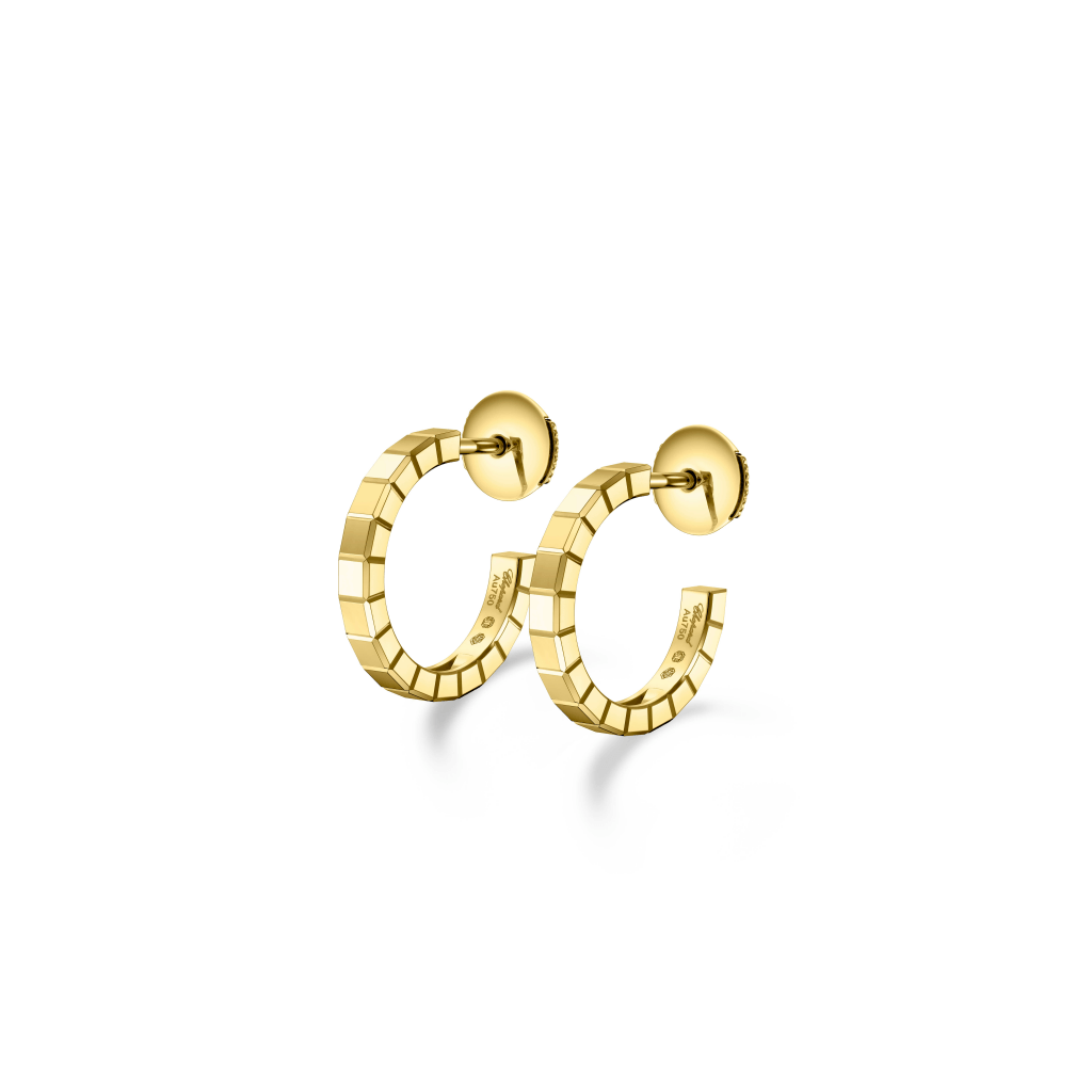 Chopard Ice Cube Mini oorsieraad geelgoud - 837702-0006 - #5