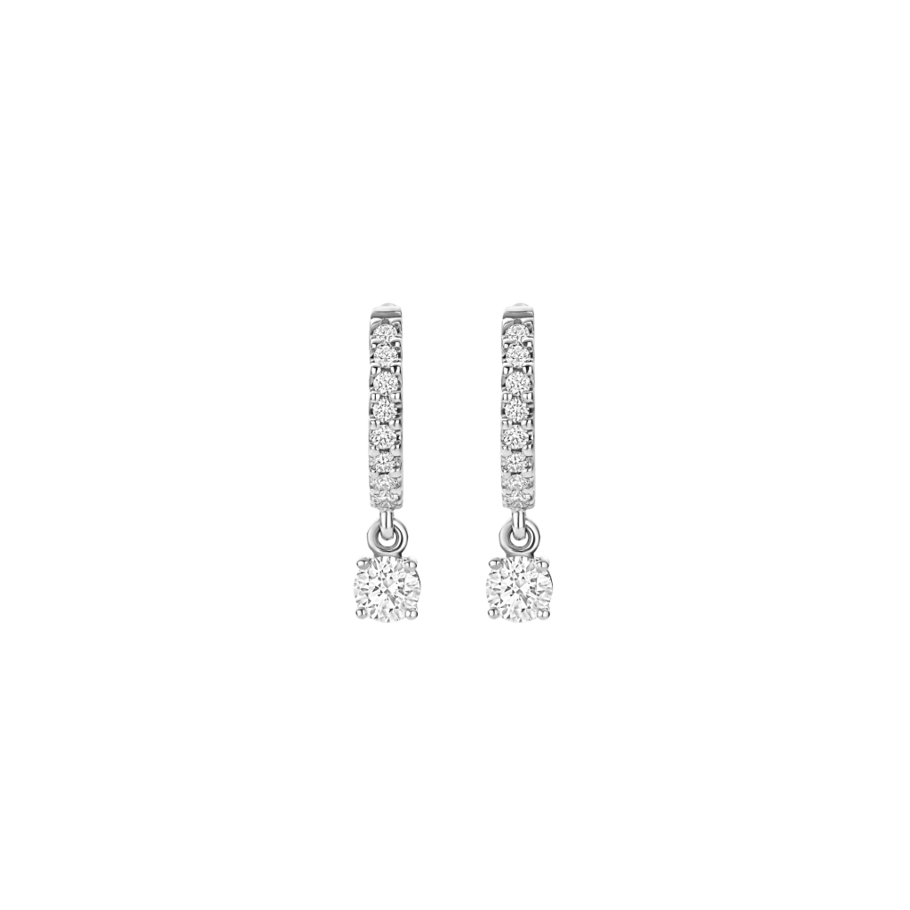 Schaap en Citroen Diamonds oorsieraad witgoud met diamant - #1 Schaap en Citroen Diamonds oorsieraad witgoud met diamant - #1