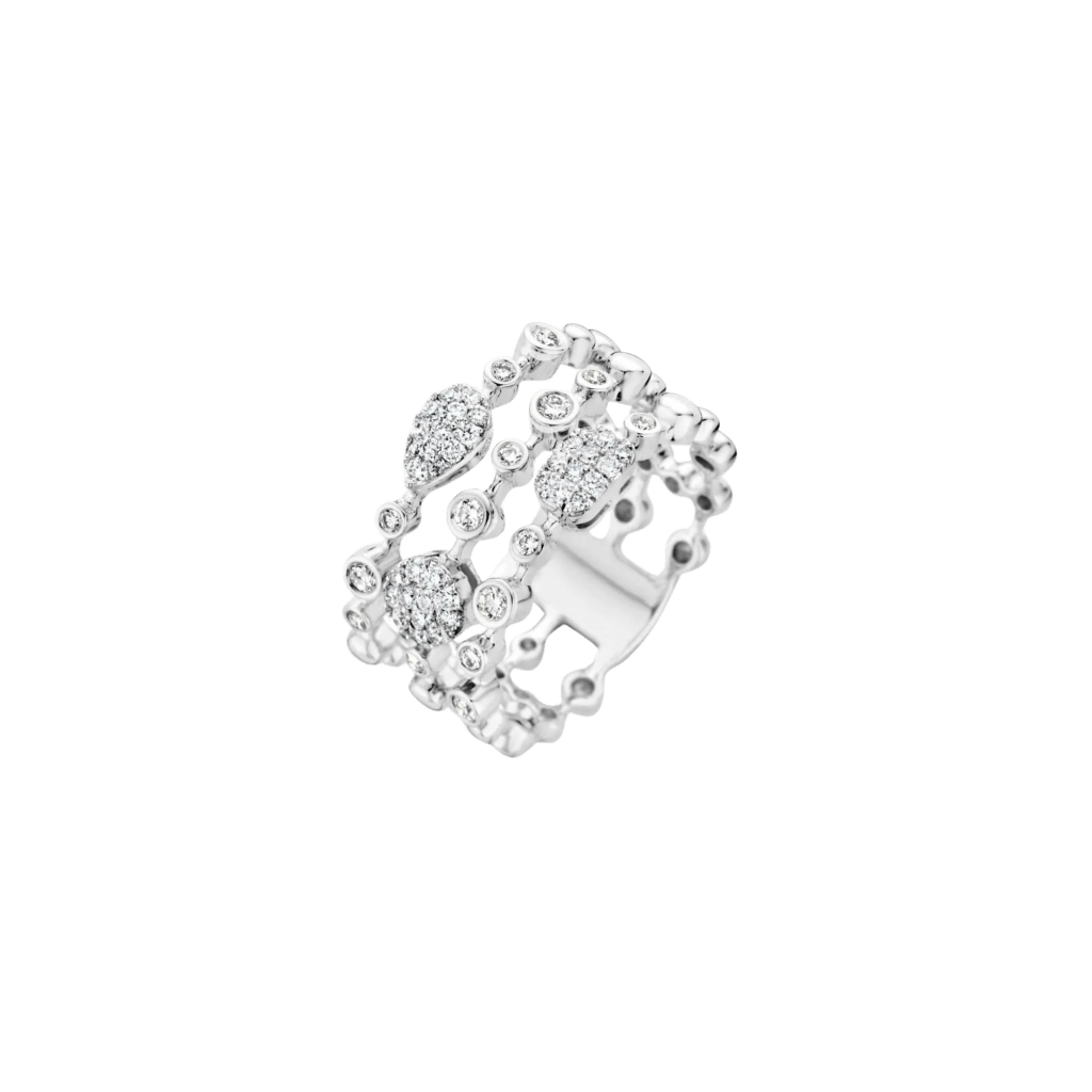 Tirisi Jewelry Venice ring witgoud met diamant - TR9679DW - #1 Tirisi Jewelry Venice ring witgoud met diamant - TR9679DW - #1