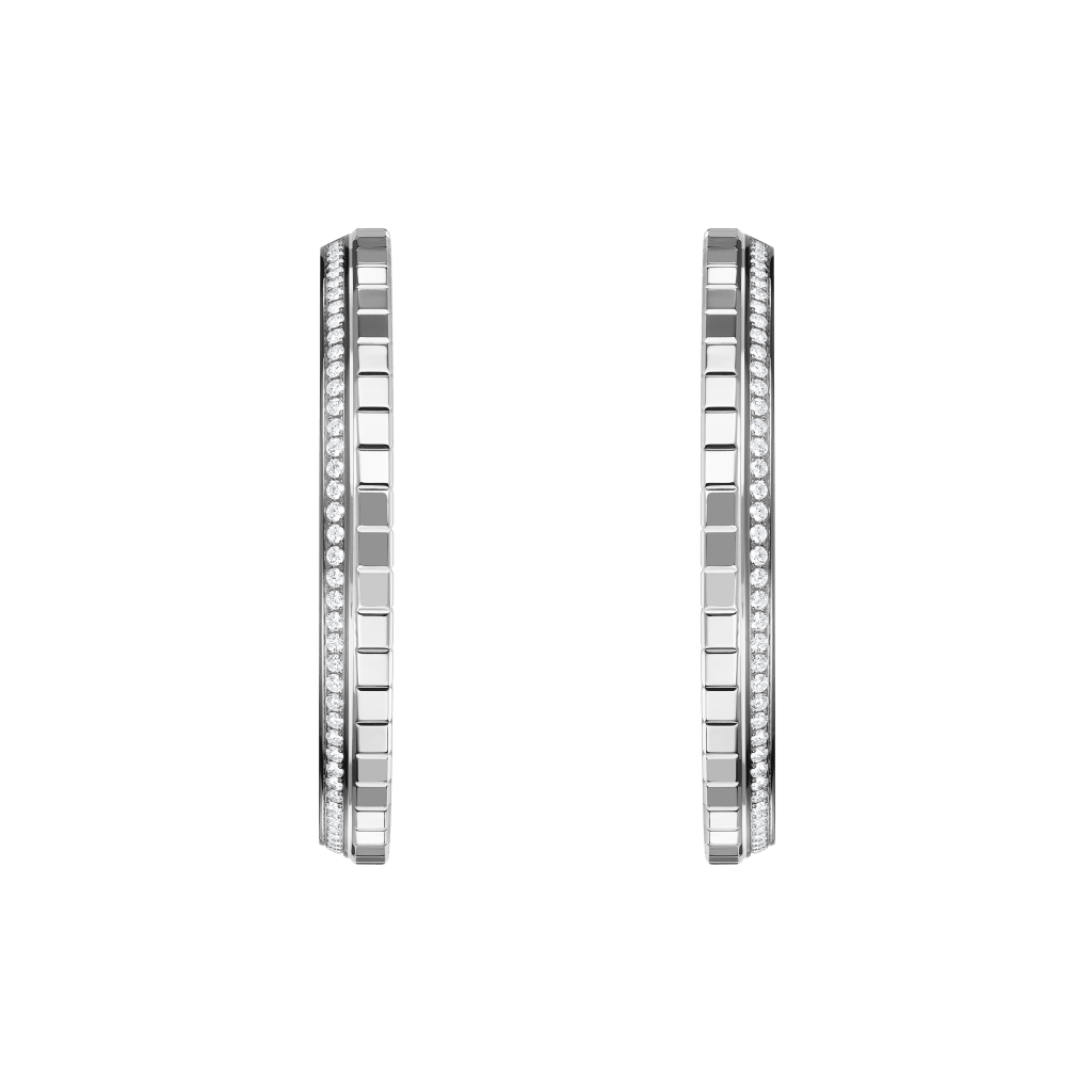 Chopard Ice Cube Mini oorsieraad witgoud met diamant - 837008-1002 - #3