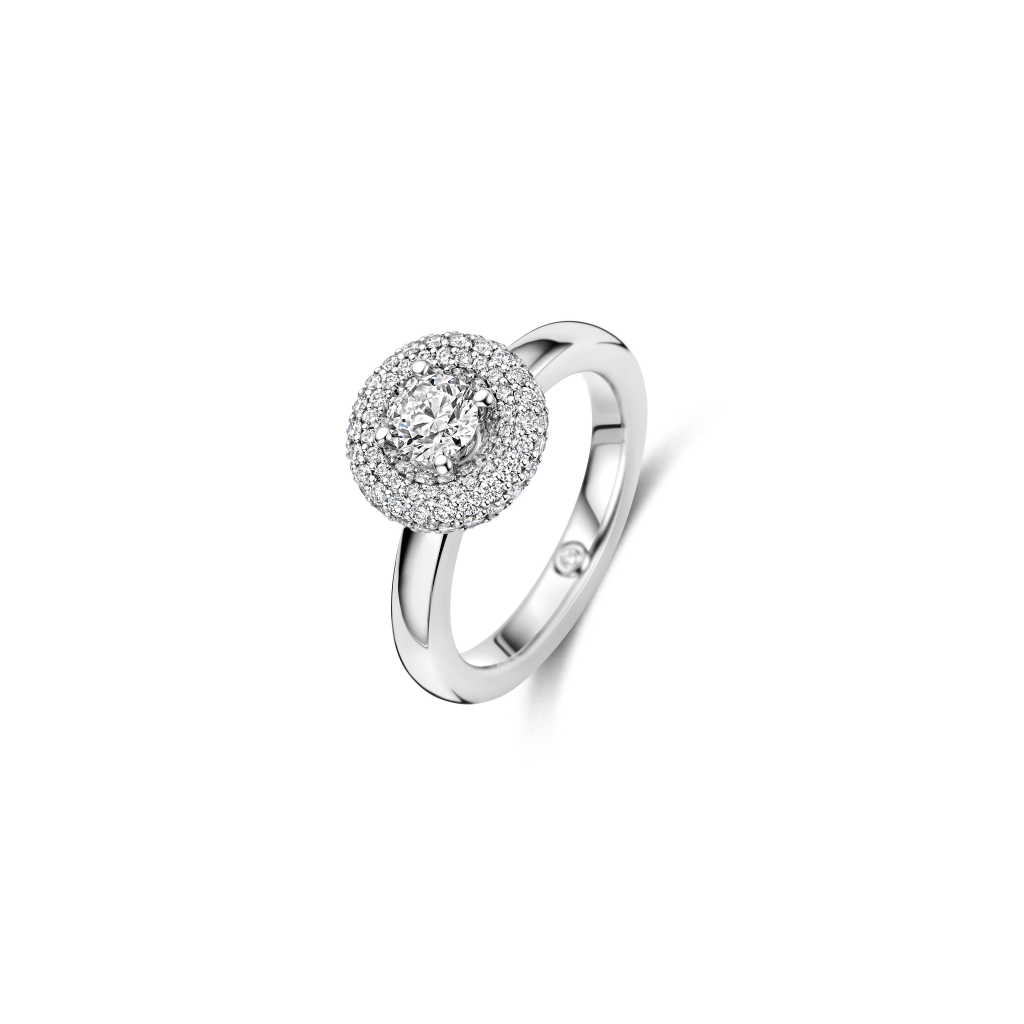 Schaap en Citroen Diamonds ring witgoud met diamant - #4 Schaap en Citroen Diamonds ring witgoud met diamant - #4