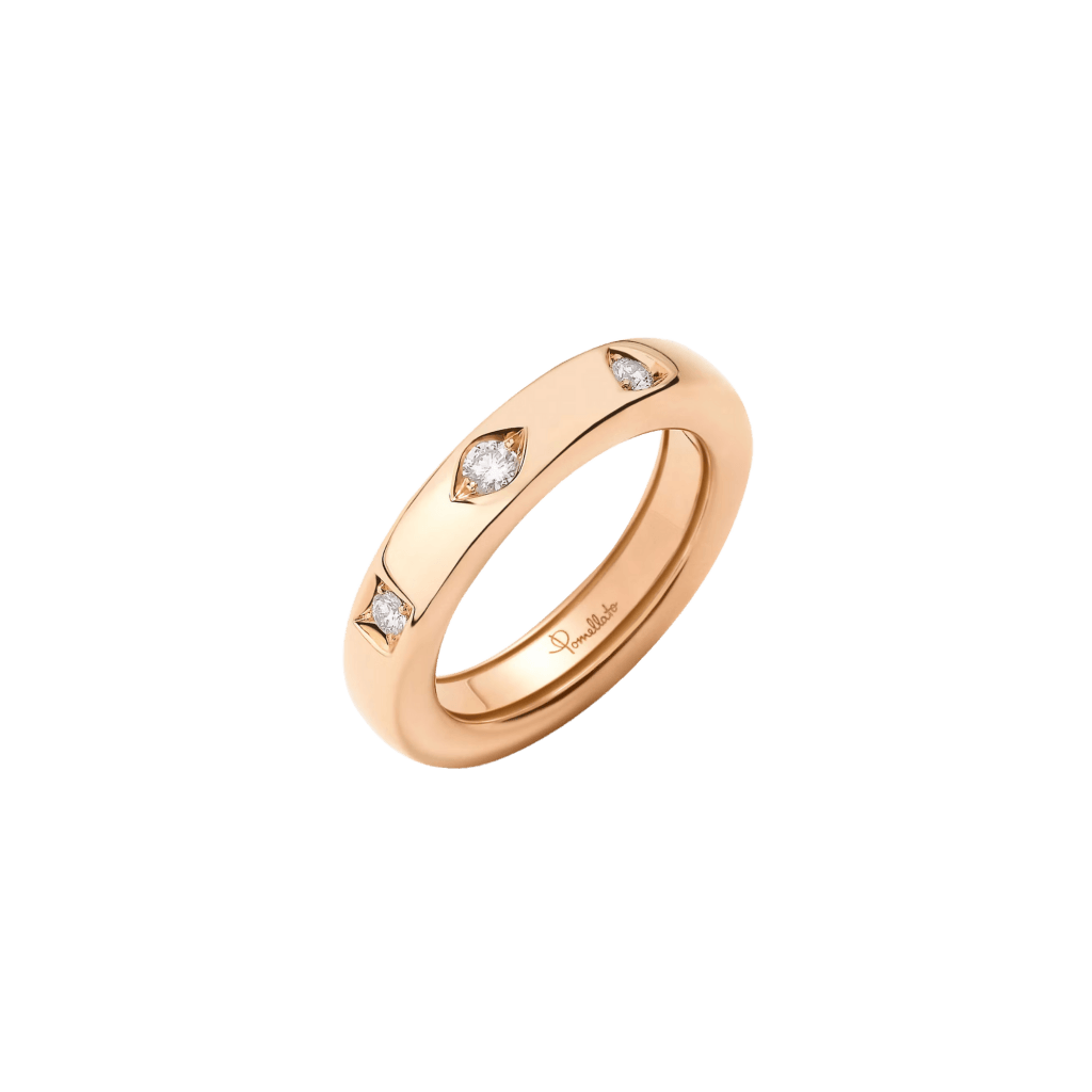 Pomellato Iconica ring roodgoud met diamant - PAC4005 O7000 DB000 - #1